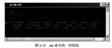 net命令详解