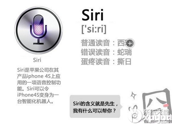 siri是怎么读