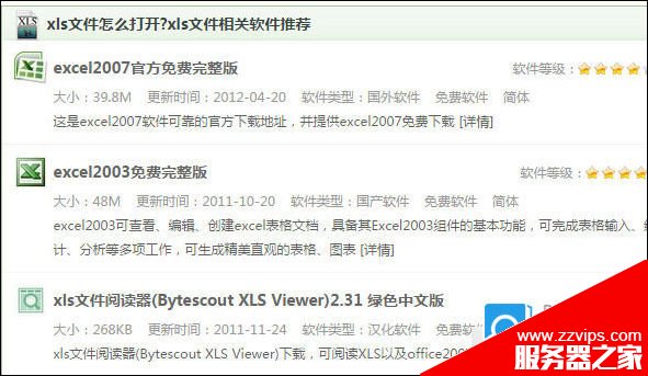 xls是什么文件格式？.xls文件打开方法