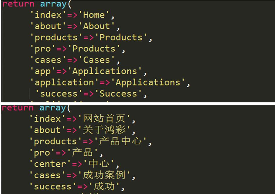 语言替换