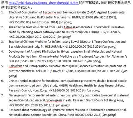 香港浸会大学网站修改意见