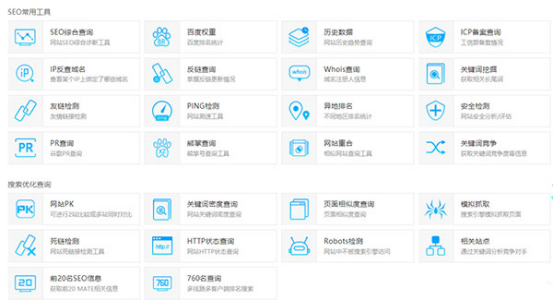 爱站小编进行SEO诊断分析工具常用的哪些?