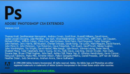 PHOTOSHOP cs4软件