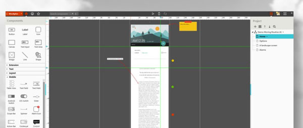 Mockplus（摩客） 是一款简洁高效的原型图设计工具